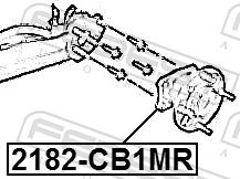 Febest 2182-CB1MR - Комплект підшипника маточини колеса autozip.com.ua