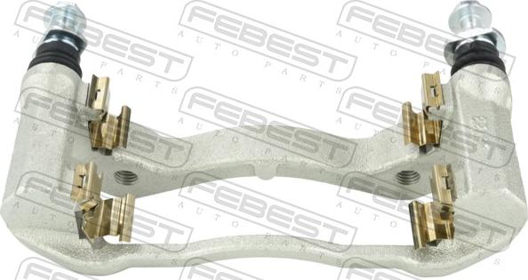 Febest 2177C-TT9FR - Комплект підтримки корпусу скоби гальма autozip.com.ua