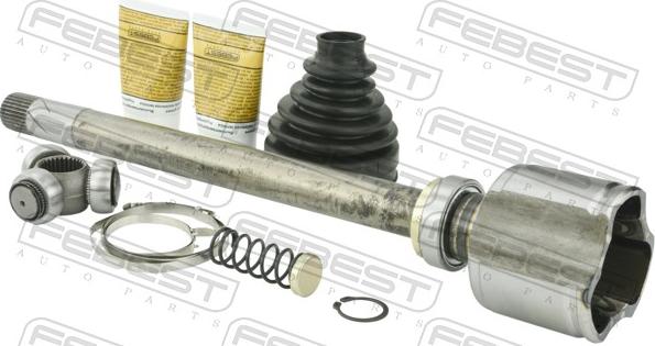 Febest 2811-DUCRH - Шарнір, ШРУС, приводний вал autozip.com.ua