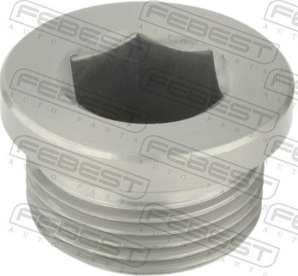 Febest 2399-004 - Різьбова пробка, масляний піддон autozip.com.ua
