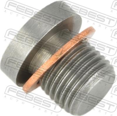 Febest 2399-003 - Різьбова пробка, масляний піддон autozip.com.ua