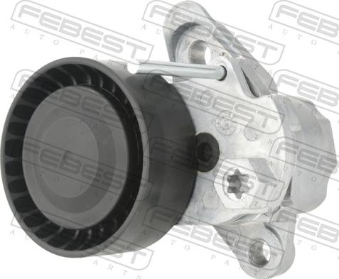 Febest 2390-CWVA - Натягувач ременя, клинові зуб. autozip.com.ua