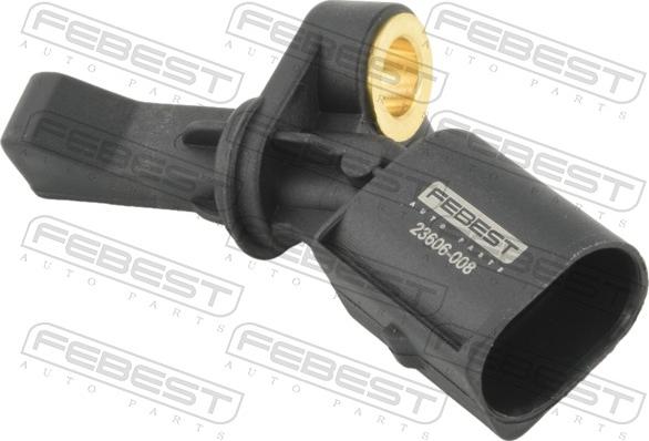 Febest 23606-008 - Датчик ABS, частота обертання колеса autozip.com.ua