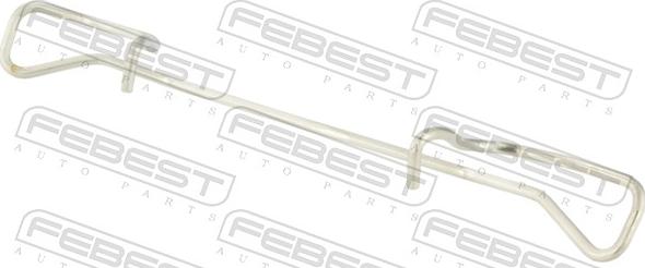 Febest 2303-001 - Пружина, колодки дискового гальма autozip.com.ua