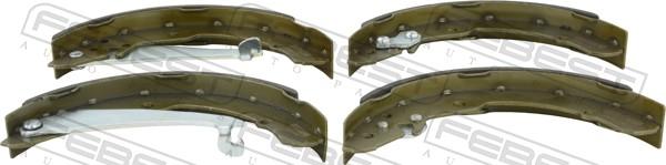 Febest 2302-1JR - Комплект гальм, барабанний механізм autozip.com.ua