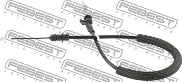 Febest 23104-B7RV1 - Трос, замок дверей autozip.com.ua