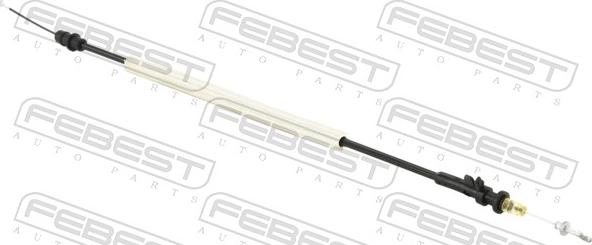 Febest 23104-B7RV2 - Трос, замок дверей autozip.com.ua
