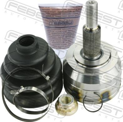 Febest 2310-T5WD - Шарнір, ШРУС, приводний вал autozip.com.ua