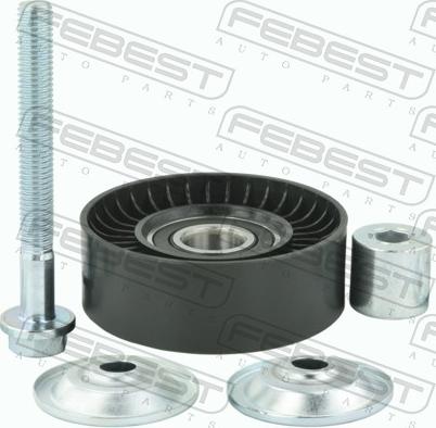Febest 2388-CFNA - Паразитний / провідний ролик, поліклиновий ремінь autozip.com.ua