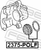 Febest 2375-POLF - Ремкомплект, гальмівний супорт autozip.com.ua