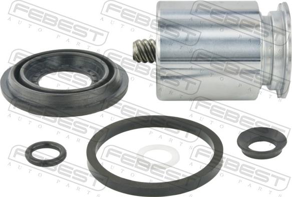 Febest 2376-5K1R-KIT - Ремкомплект, гальмівний супорт autozip.com.ua