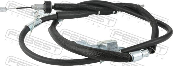 Febest 22100-A2RH - Трос, гальмівна система autozip.com.ua