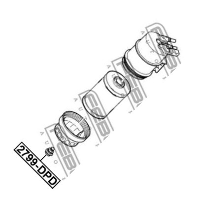 Febest 2799-DPD - Болт зливу палива autozip.com.ua