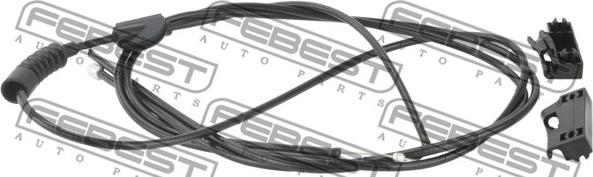 Febest 2799-HCS80 - Тросик замка капота autozip.com.ua