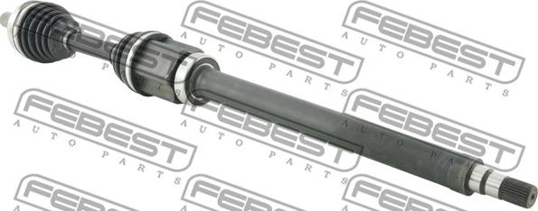 Febest 2714-S40RH - Приводний вал autozip.com.ua