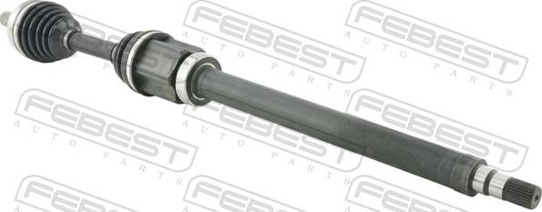 Febest 2714-S40RH - Приводний вал autozip.com.ua