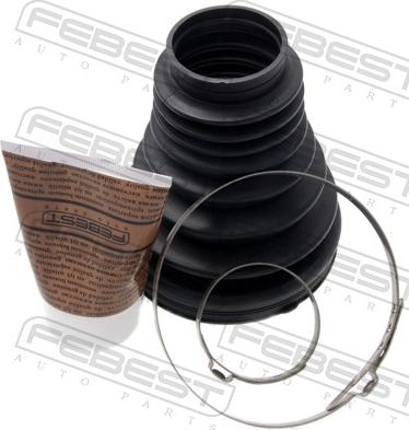 Febest 2715P-XC90F - Пильник, приводний вал autozip.com.ua