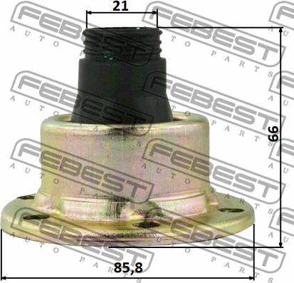 Febest 2715-XC90 - Пильник, приводний вал autozip.com.ua