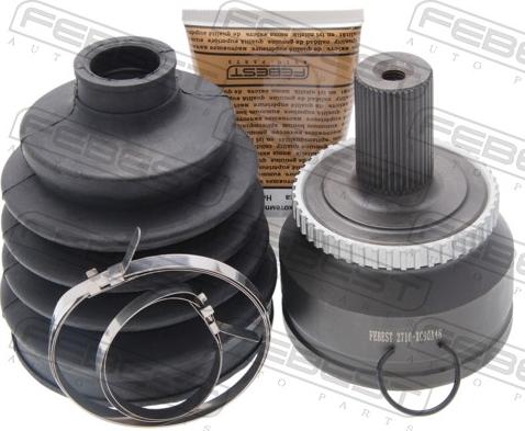 Febest 2710-XC90A48 - Шарнір, ШРУС, приводний вал autozip.com.ua