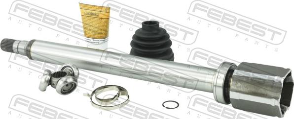 Febest 2711-S60IIRH - Шарнір, ШРУС, приводний вал autozip.com.ua