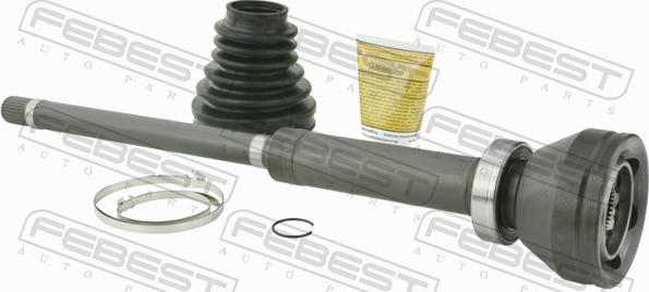 Febest 2711-XC90WDRH - Шарнір, ШРУС, приводний вал autozip.com.ua