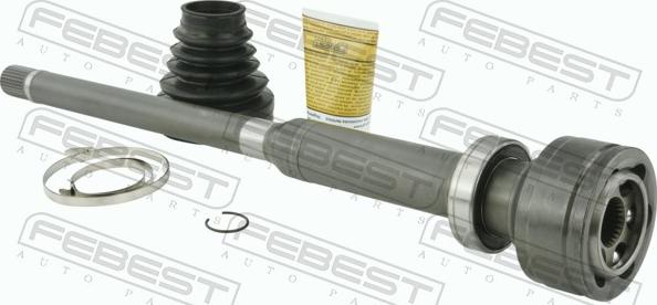 Febest 2711-XC60RH - Шарнір, ШРУС, приводний вал autozip.com.ua
