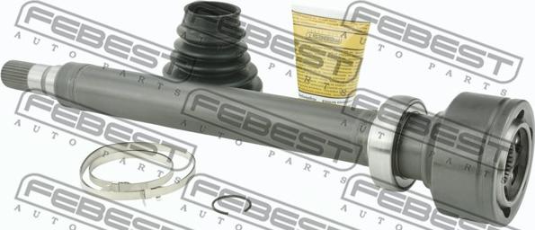 Febest 2711-XC60S6RH - Шарнірний комплект, ШРУС, приводний вал autozip.com.ua