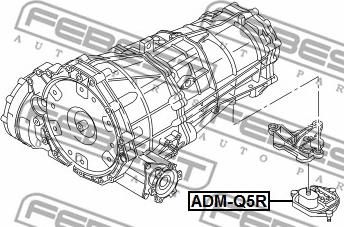 Febest ADM-Q5R - Підвіска, автоматична коробка передач autozip.com.ua