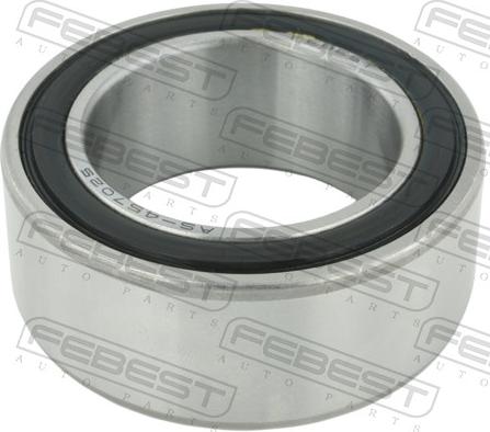 Febest AS-457025 - Підшипник, приводний вал autozip.com.ua