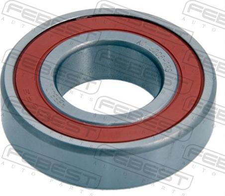 Febest AS-6206-2RS - Підвіска, карданний вал autozip.com.ua