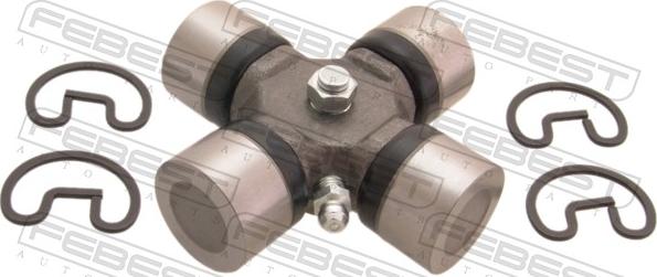 Febest AS-009 - Шарнір, поздовжній вал autozip.com.ua