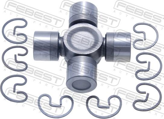 Febest ASFD-F150 - Шарнір, поздовжній вал autozip.com.ua