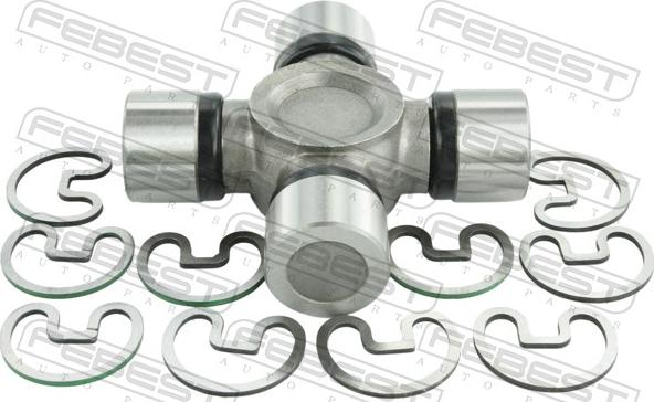 Febest ASN-R51R4WD - Шарнір, поздовжній вал autozip.com.ua