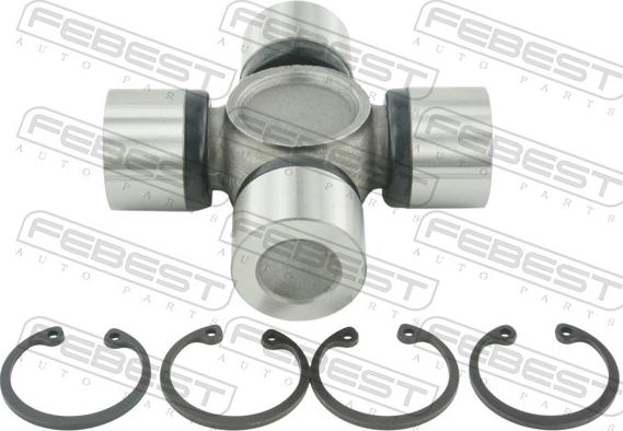 Febest ASN-R51R2WD - Шарнір, поздовжній вал autozip.com.ua