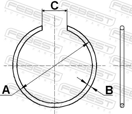 Febest CC-1-29X2-2-PCS5 - Монтажний комплект, сильфон приводного вала autozip.com.ua