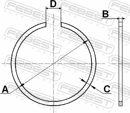 Febest CC-2-24X2 - Монтажний комплект, сильфон приводного вала autozip.com.ua