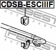 Febest CDSB-ESCIIIF - Втулка, стабілізатор autozip.com.ua