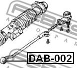 Febest DAB-002 - Підвіска, кермове управління autozip.com.ua