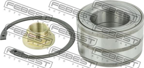 Febest DAC50890051-KIT - Комплект підшипника маточини колеса autozip.com.ua
