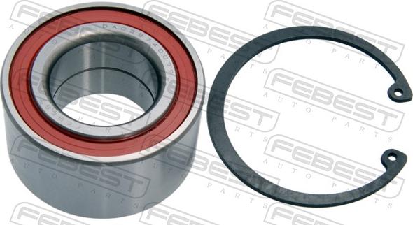 Febest DAC39740039 - Підшипник ступиці колеса autozip.com.ua