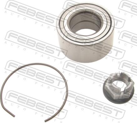 Febest DAC37720037-KIT - Комплект підшипника маточини колеса autozip.com.ua