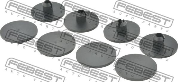 Febest FECLIP-002-PCS8 - Втулка, листова ресора autozip.com.ua