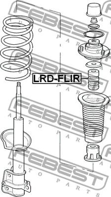 Febest LRD-FLIR - Відбійник, буфер амортизатора autozip.com.ua