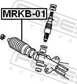 Febest MRKB-01 - Пильник, рульове управління autozip.com.ua