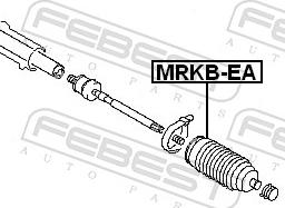 Febest MRKB-EA - Пильник, рульове управління autozip.com.ua