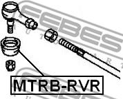 Febest MTRB-RVR - Пыльник рулевого наконечника CITROEN C-ZERO. MITSUBISHI COLT. LANCER 84- перед. мост Пр-во FEBEST autozip.com.ua