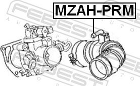 Febest MZAH-PRM - Шланг, система подачі повітря autozip.com.ua