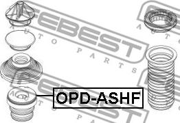 Febest OPD-ASHF - Відбійник, буфер амортизатора autozip.com.ua