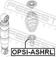 Febest OPSI-ASHRL - Тарілка пружини autozip.com.ua