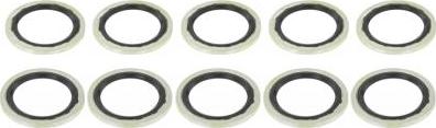 Febest RINGAH-018-PCS10 - Seal Ring, air conditioning system line autozip.com.ua